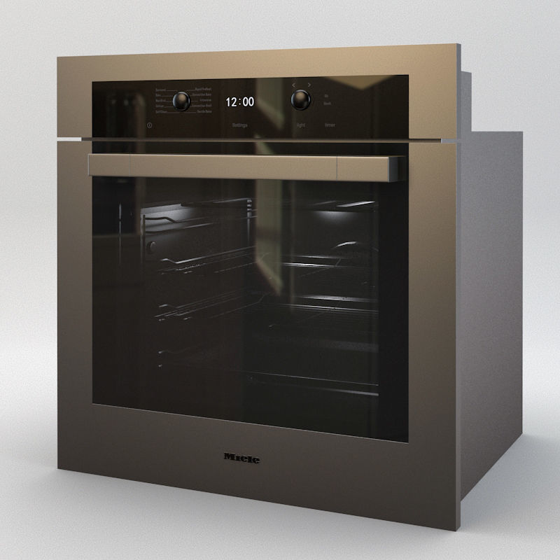 Miele 8 Wall Ovens 3D model_1