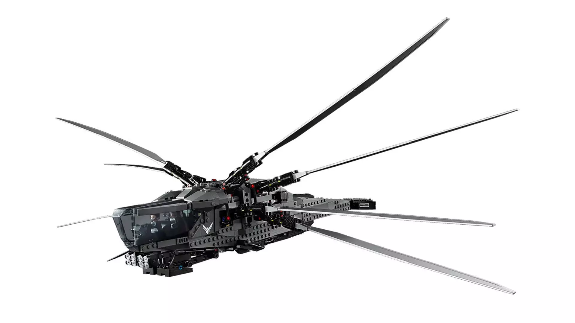 TwindBricks3D - 10327 Dune Atreides Royal Ornithopter 3D print model