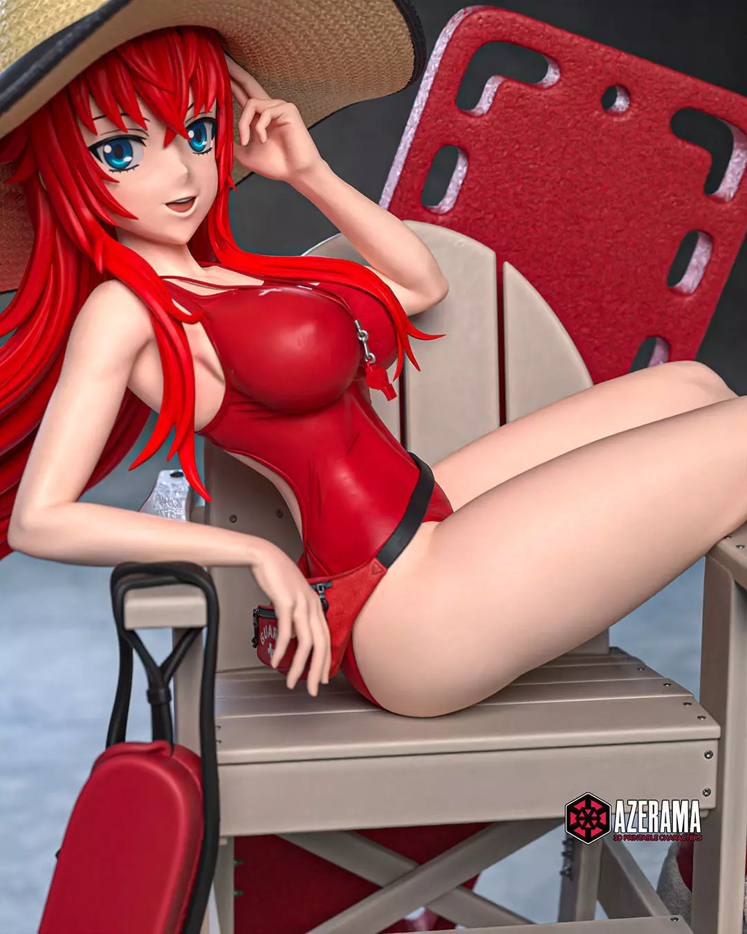 Rias Lifeguard STL Ready for 3D Printing 3D print model