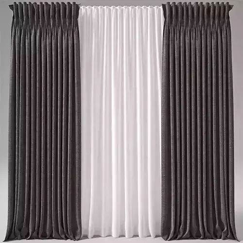 Curtains 3D model