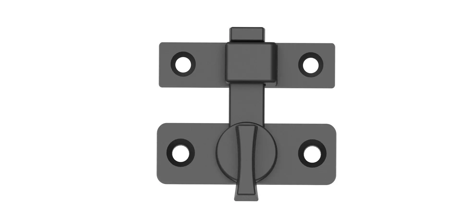 Door and Window Lock 3D print model