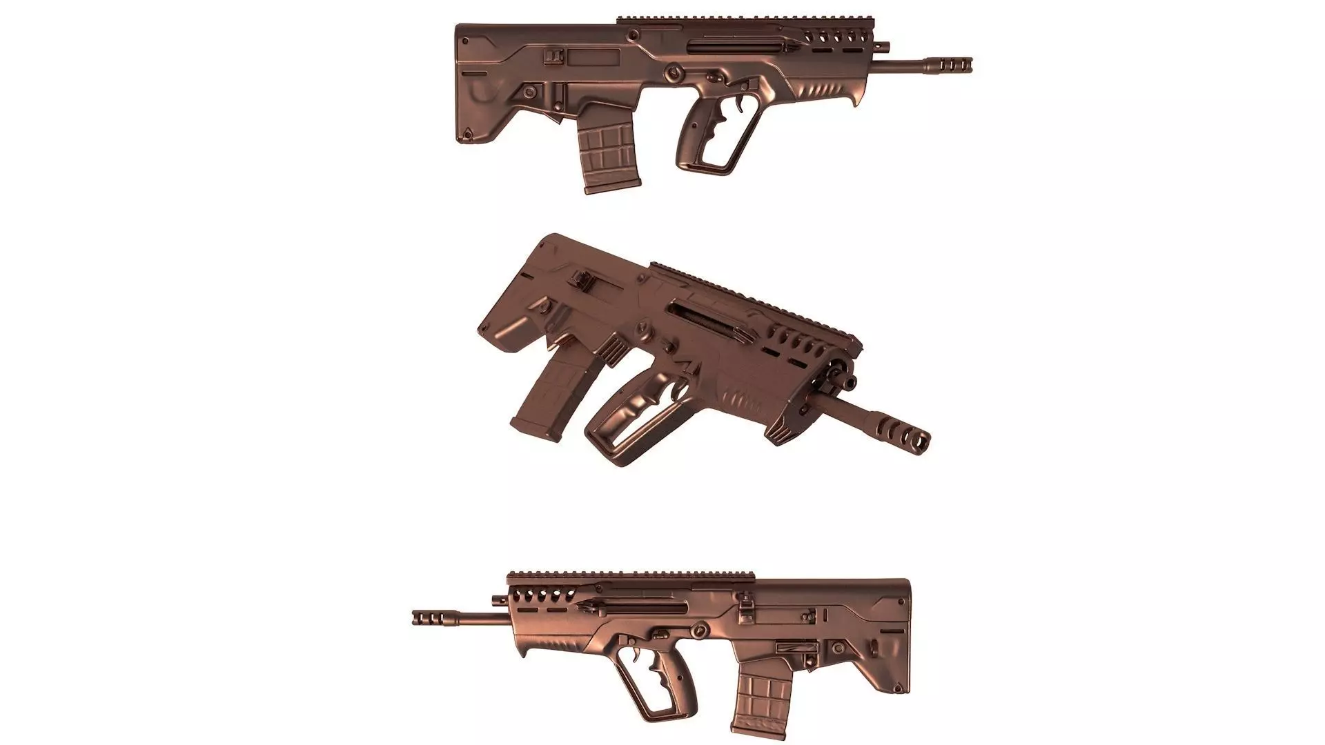 TAVOR 7 - rifle 3D print model