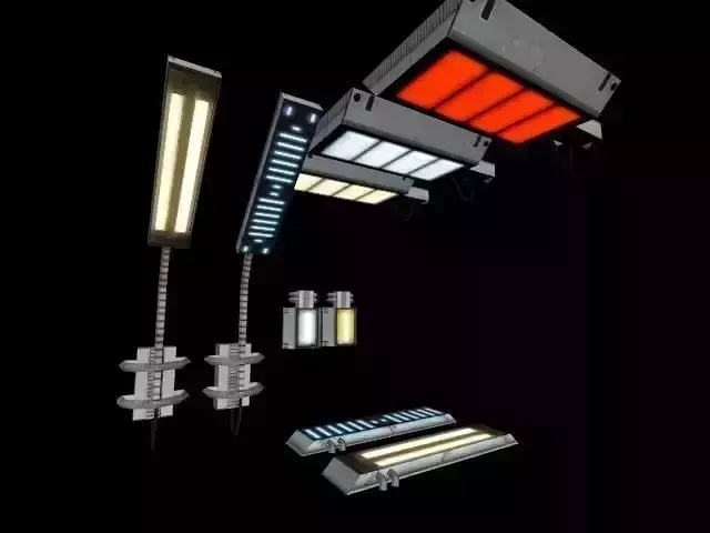 Lowpoly Light Sources