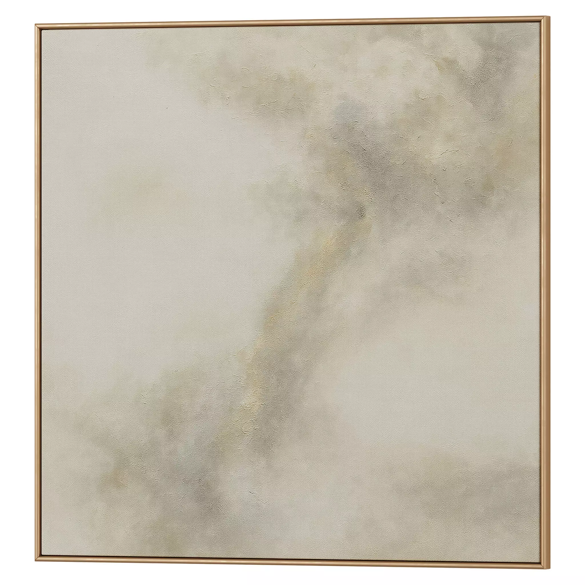 Set of 3 Abstract Paintings in Frames 3D model