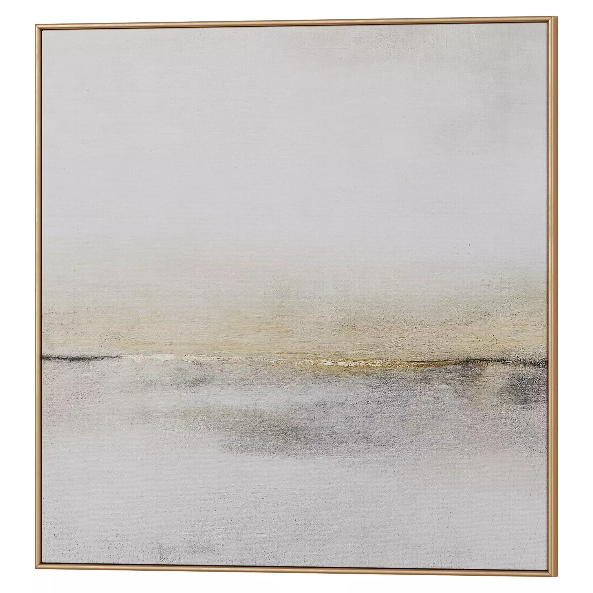 Set of 3 Abstract Paintings in Frames 3D model