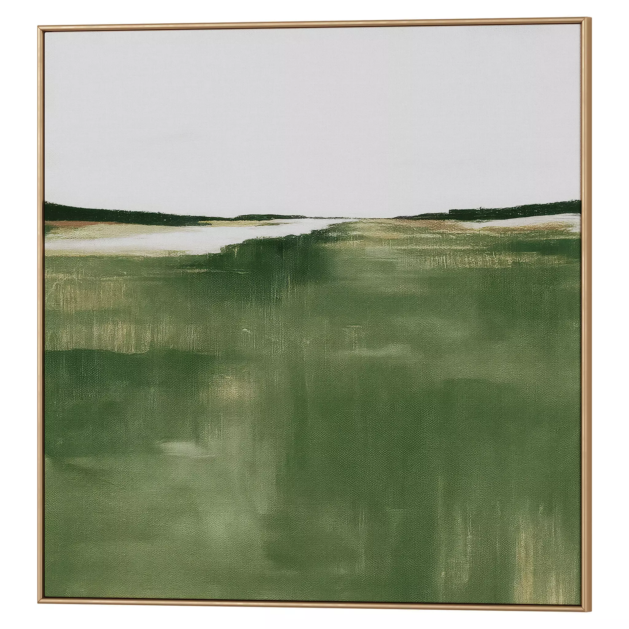 Set of 3 Abstract Paintings in Frames 3D model