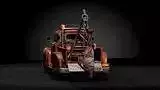 OLD TOW TRUCK Low-poly 3D model 4