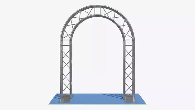 Modular Aluminum Arch Truss System Event Entrance 