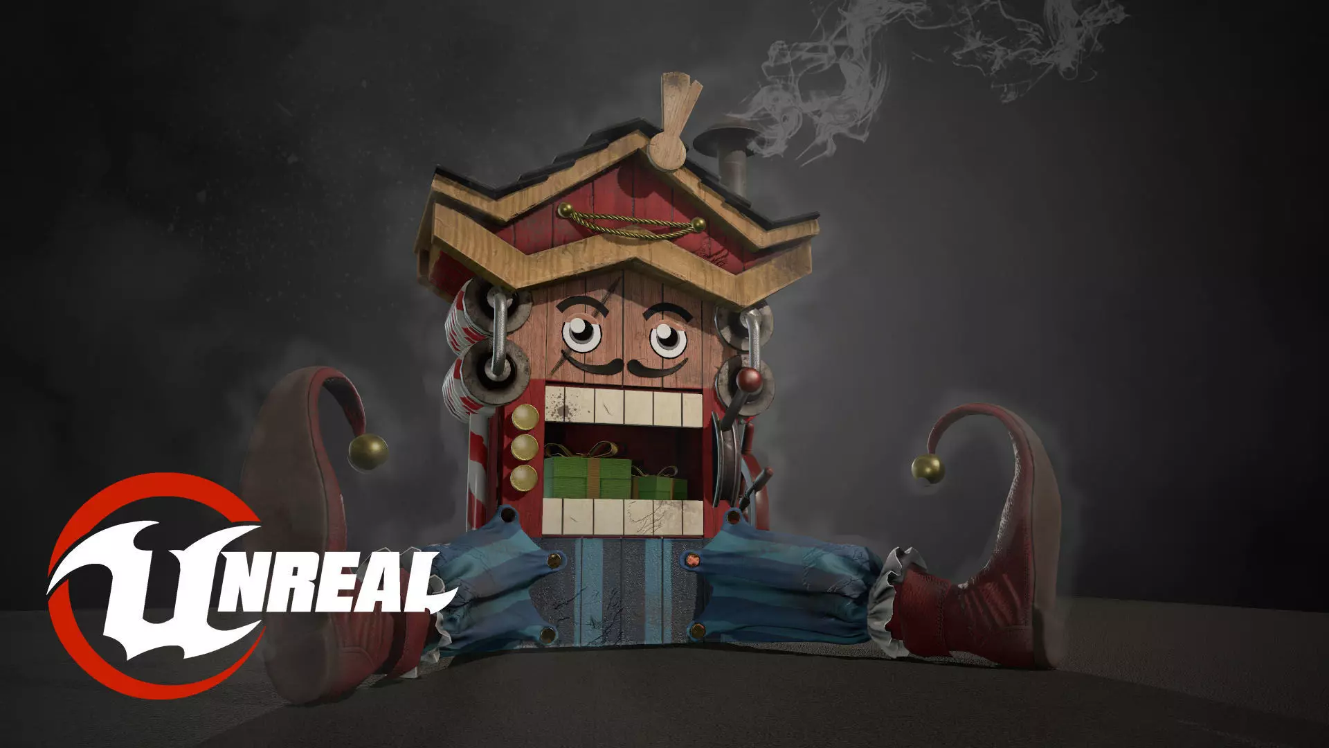 Nutcracker Low-poly 3D model