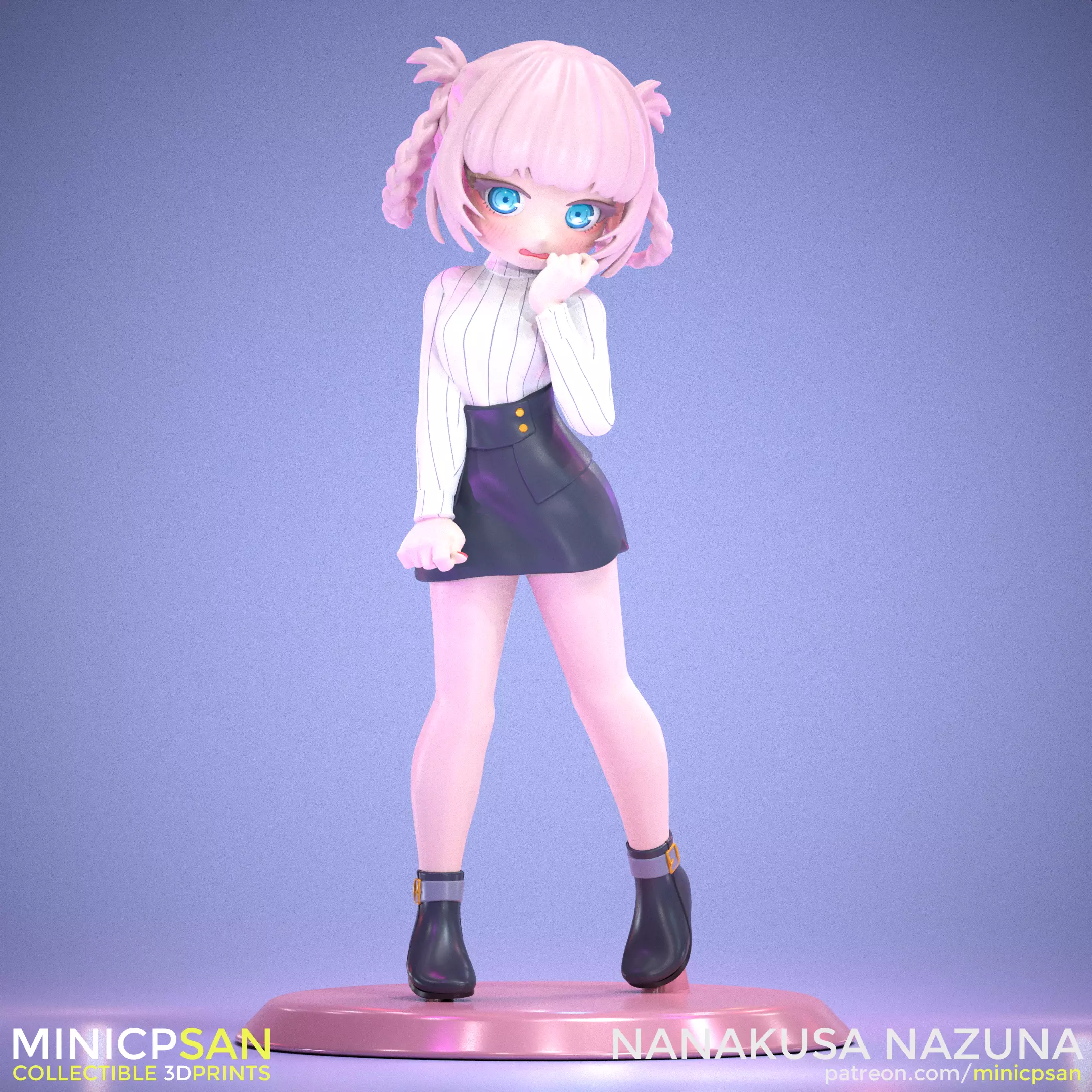 Nanazuka Nazuna - Quiet Night Stroll - Call of the Night 3D print model