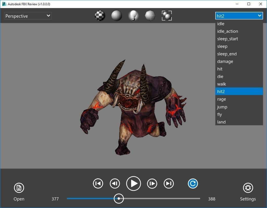 Golem for mobile games Free low-poly 3D model_4