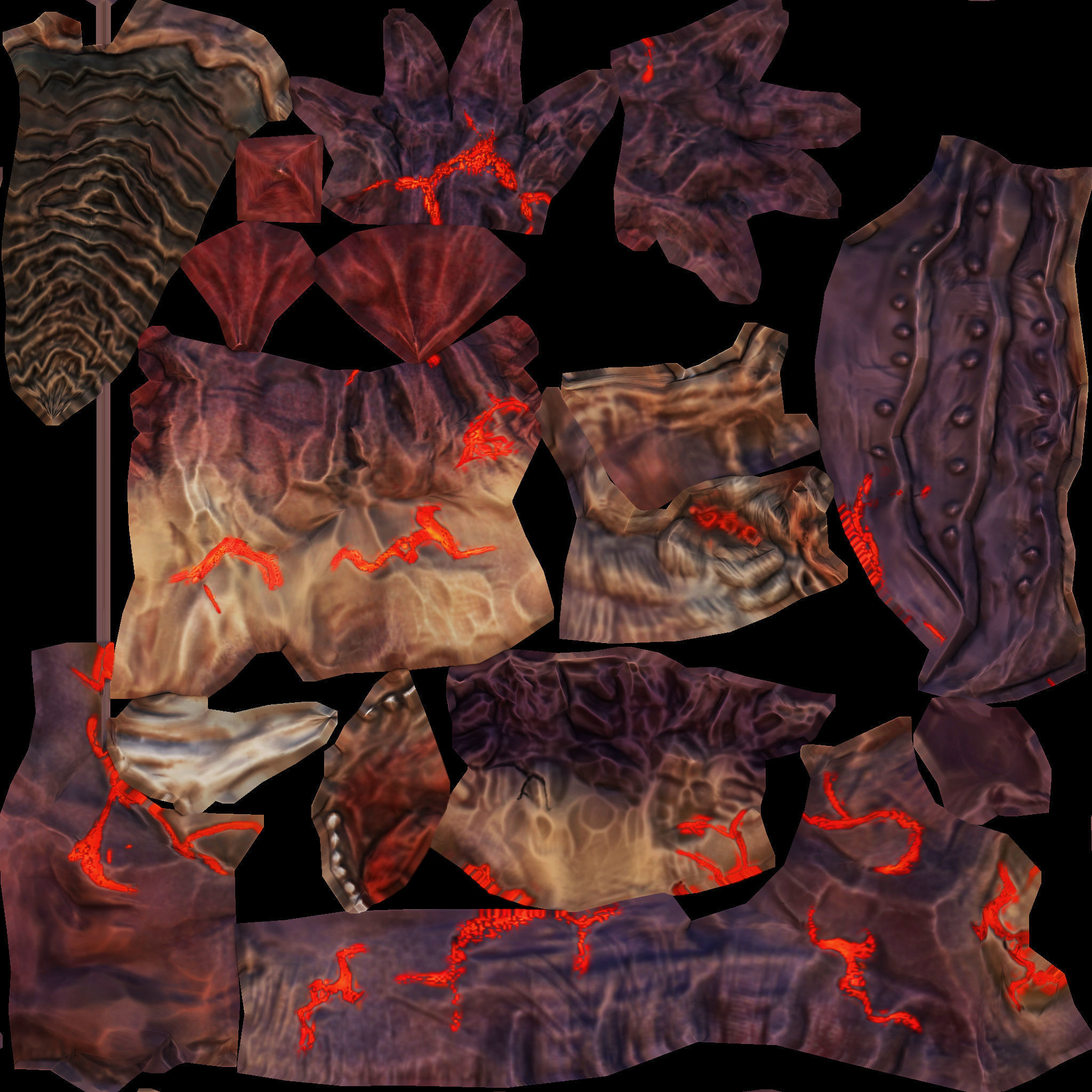 Golem for mobile games Free low-poly 3D model_5