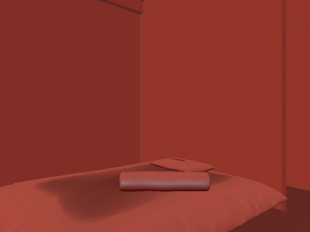 Industrial Bedroom 3D model_5