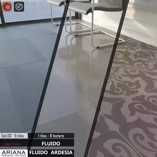 ARIANA FLUIDO ARDESIA BRONZO Set 03