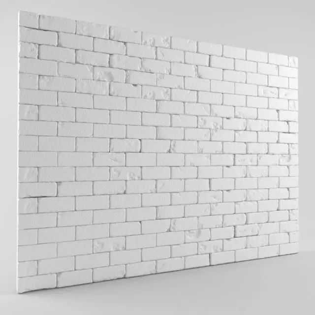 Brick wall 3D model