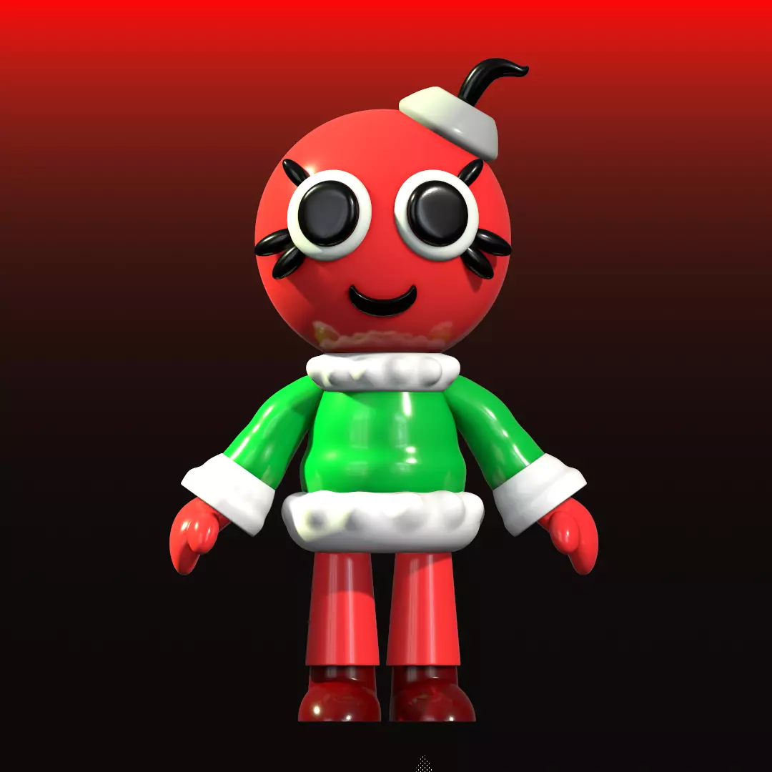 Bobette Dandys world 3D Model STL Multipart 3mf Multicolor 3D print model