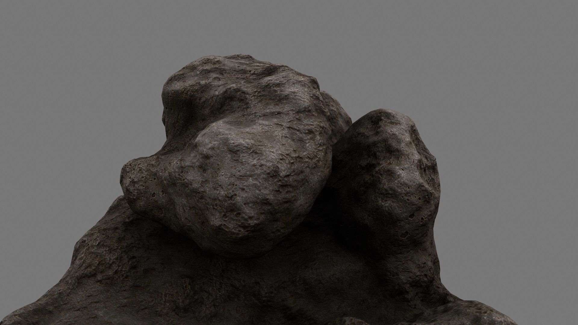Rocks rock Low-poly 3D model_10