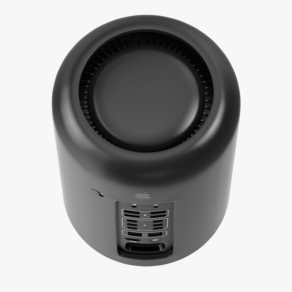 Apple Mac Pro  3D model_9