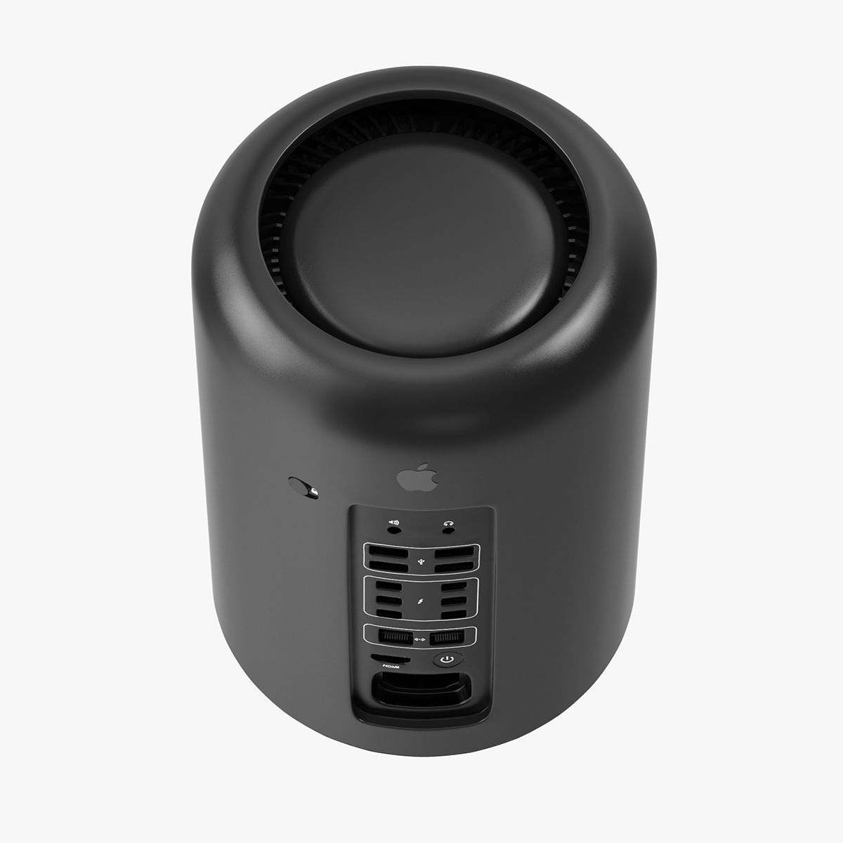 Apple Mac Pro  3D model_6