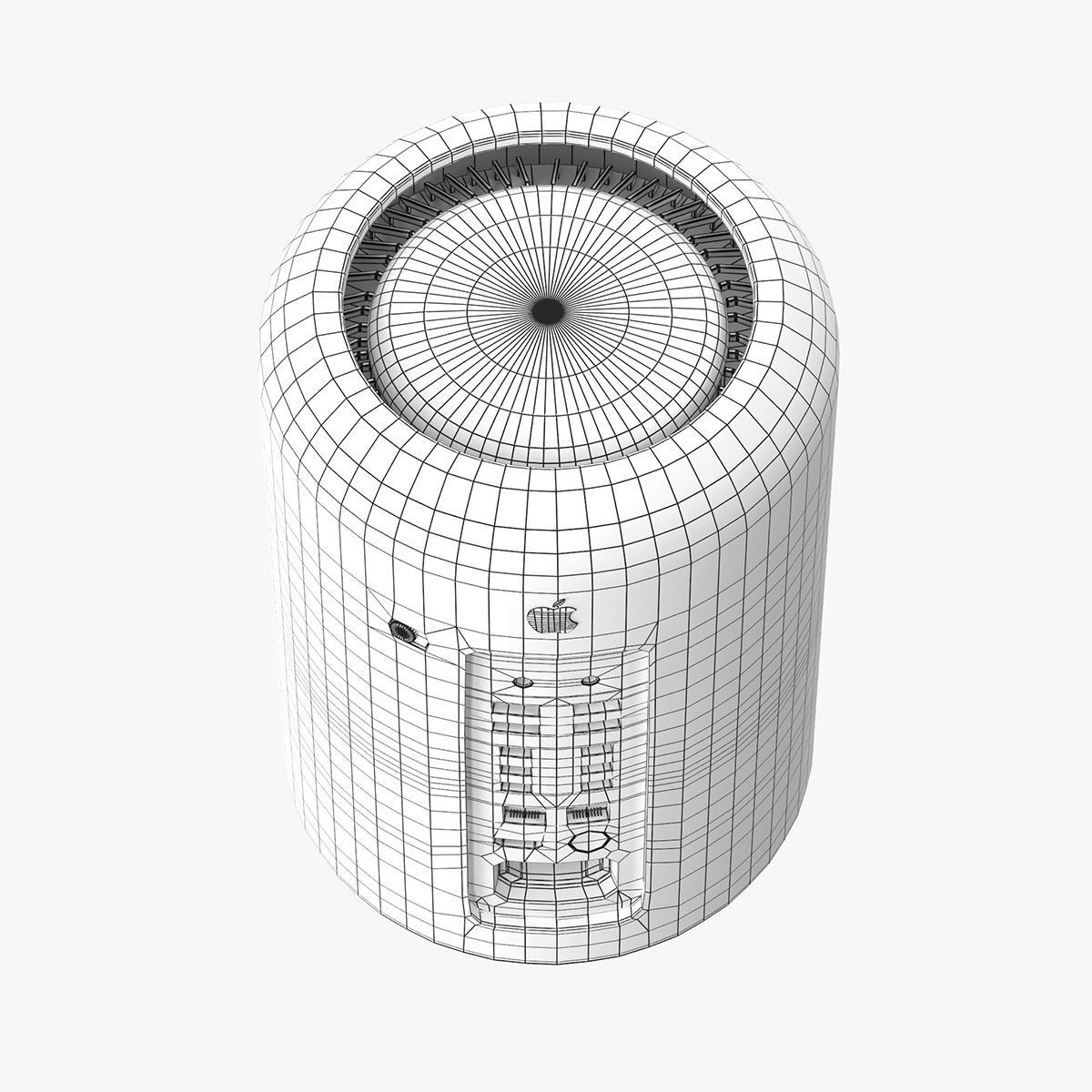 Apple Mac Pro  3D model_11