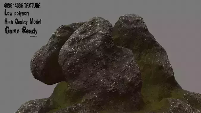 Rocks rock with grass