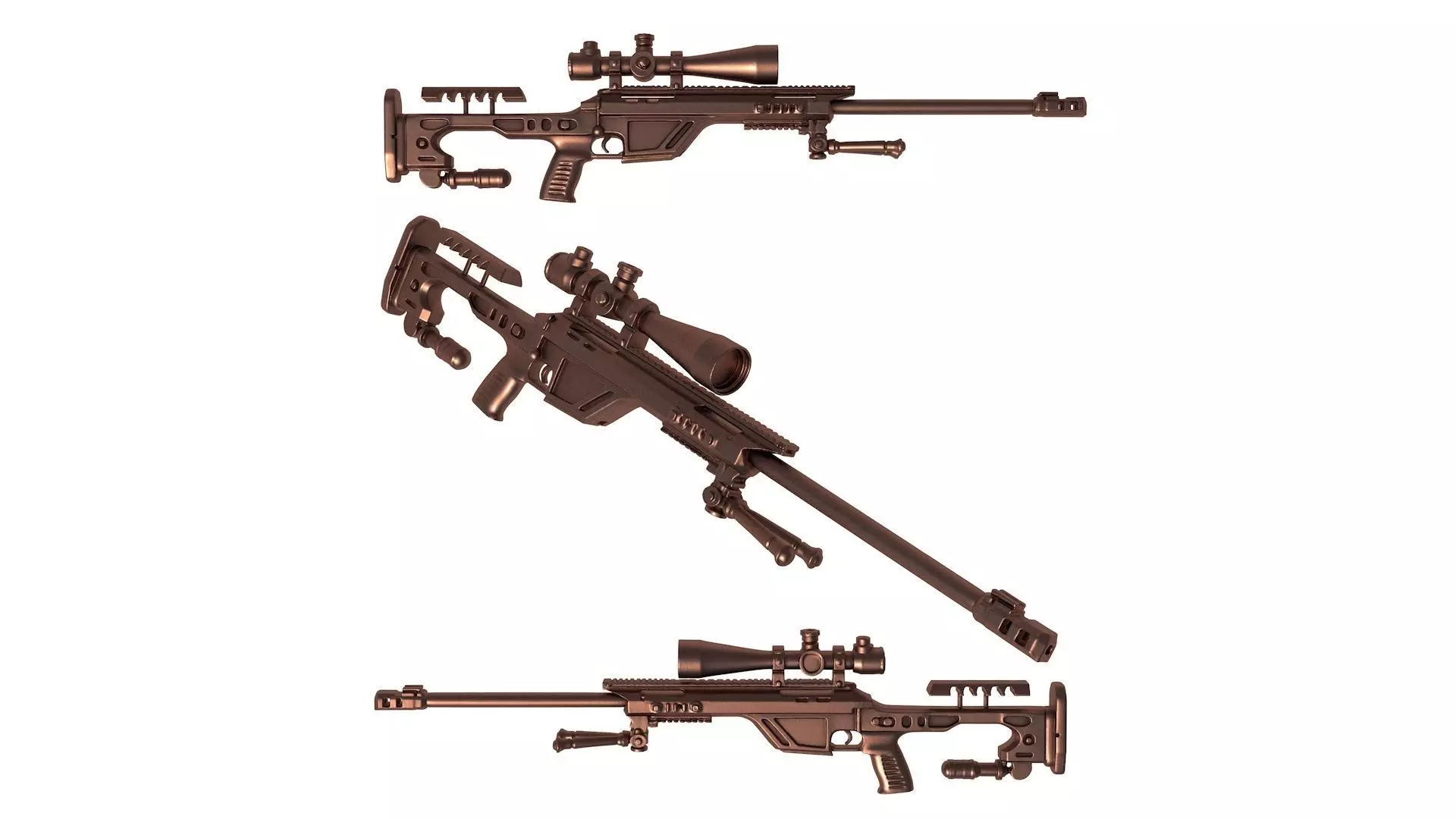 cz tsr - rifle - weapon 3D print model