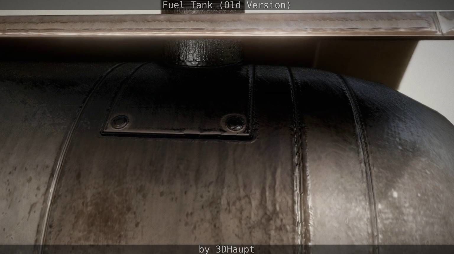 Fuel Tank Old Version Low-poly 3D model_126