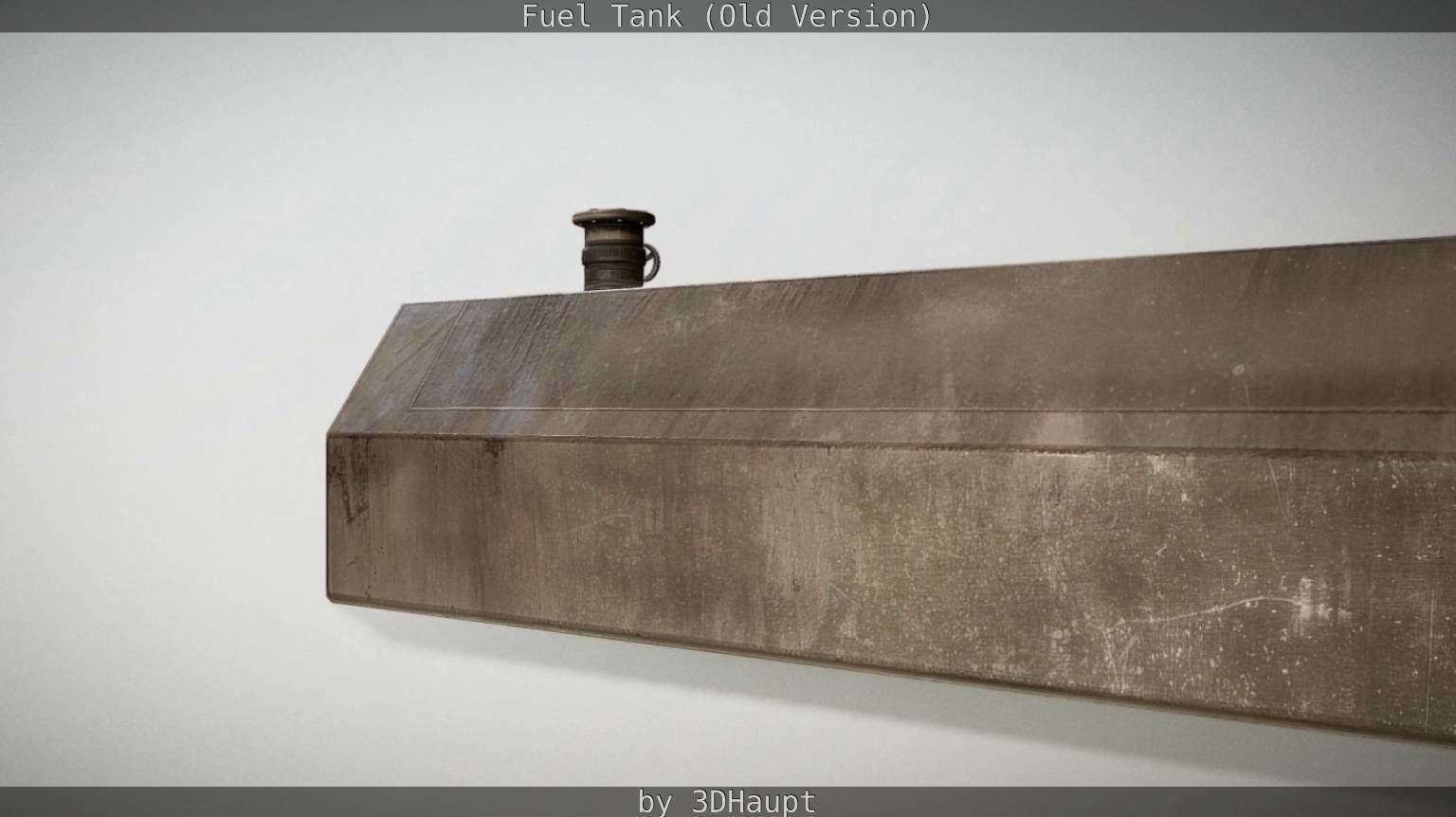 Fuel Tank Old Version Low-poly 3D model_81