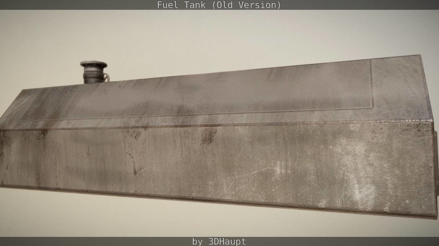 Fuel Tank Old Version Low-poly 3D model_102