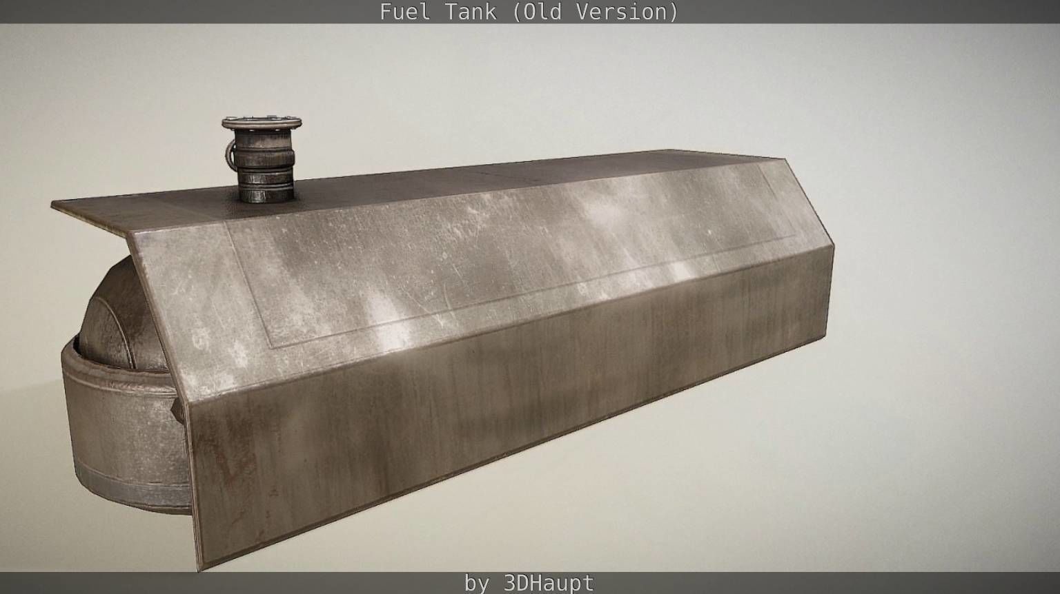 Fuel Tank Old Version Low-poly 3D model_62