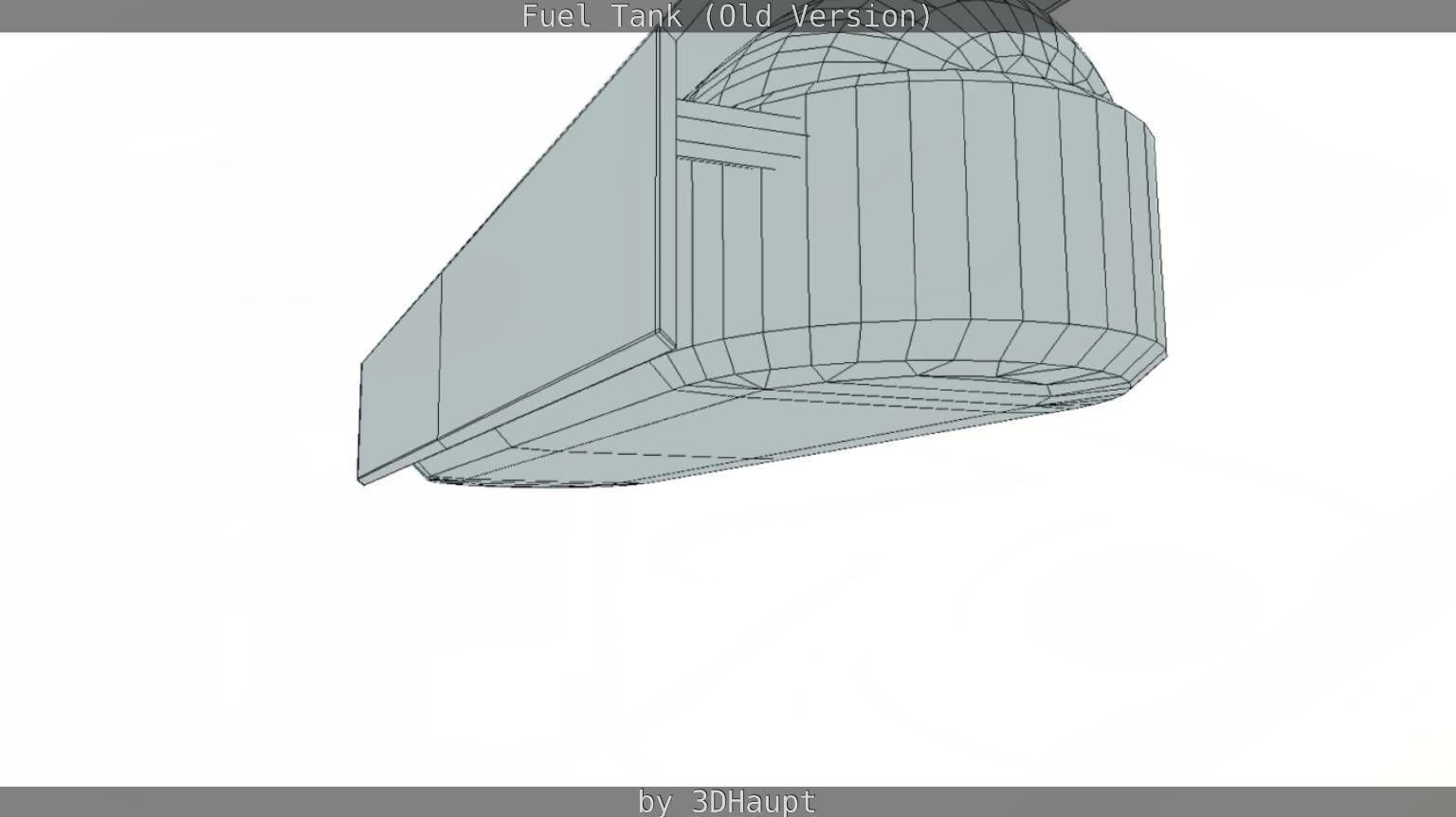 Fuel Tank Old Version Low-poly 3D model_65
