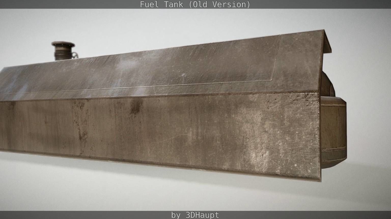 Fuel Tank Old Version Low-poly 3D model_89