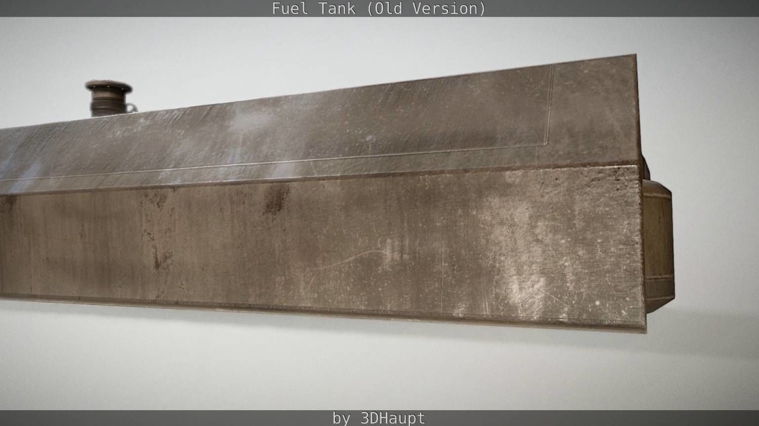 Fuel Tank Old Version Low-poly 3D model_91