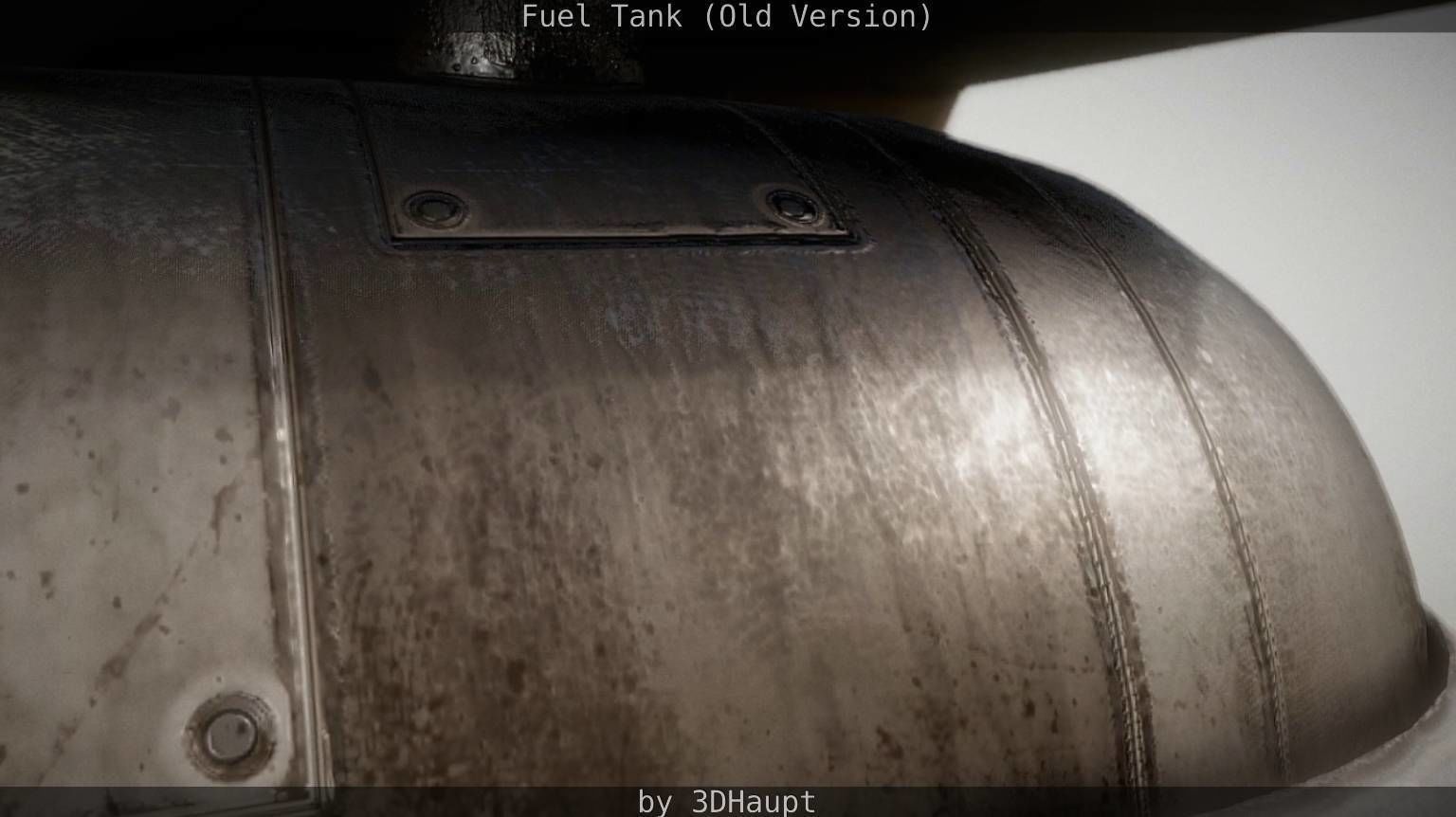 Fuel Tank Old Version Low-poly 3D model_124