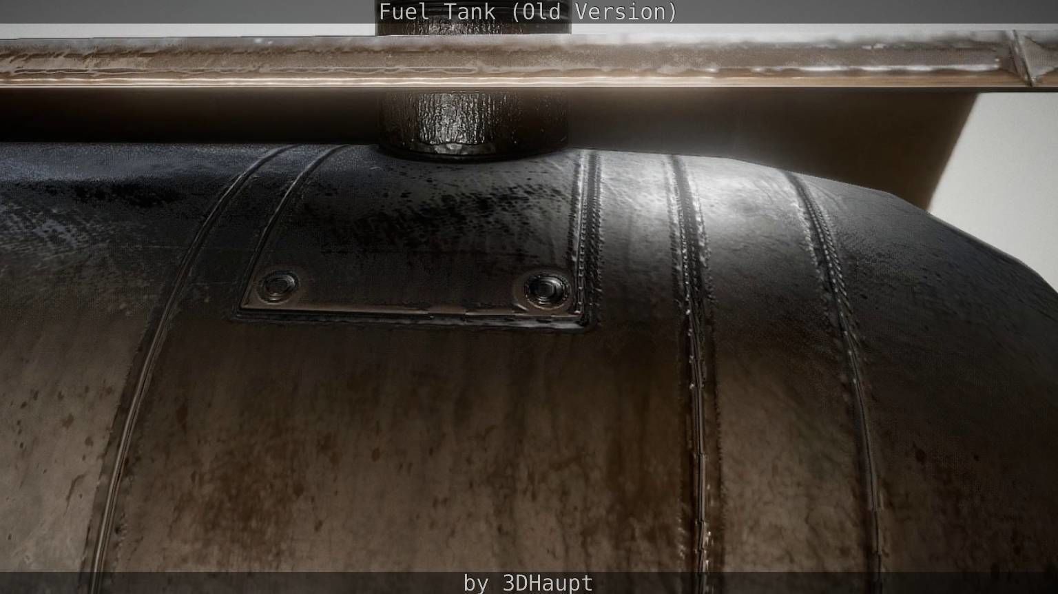 Fuel Tank Old Version Low-poly 3D model_128