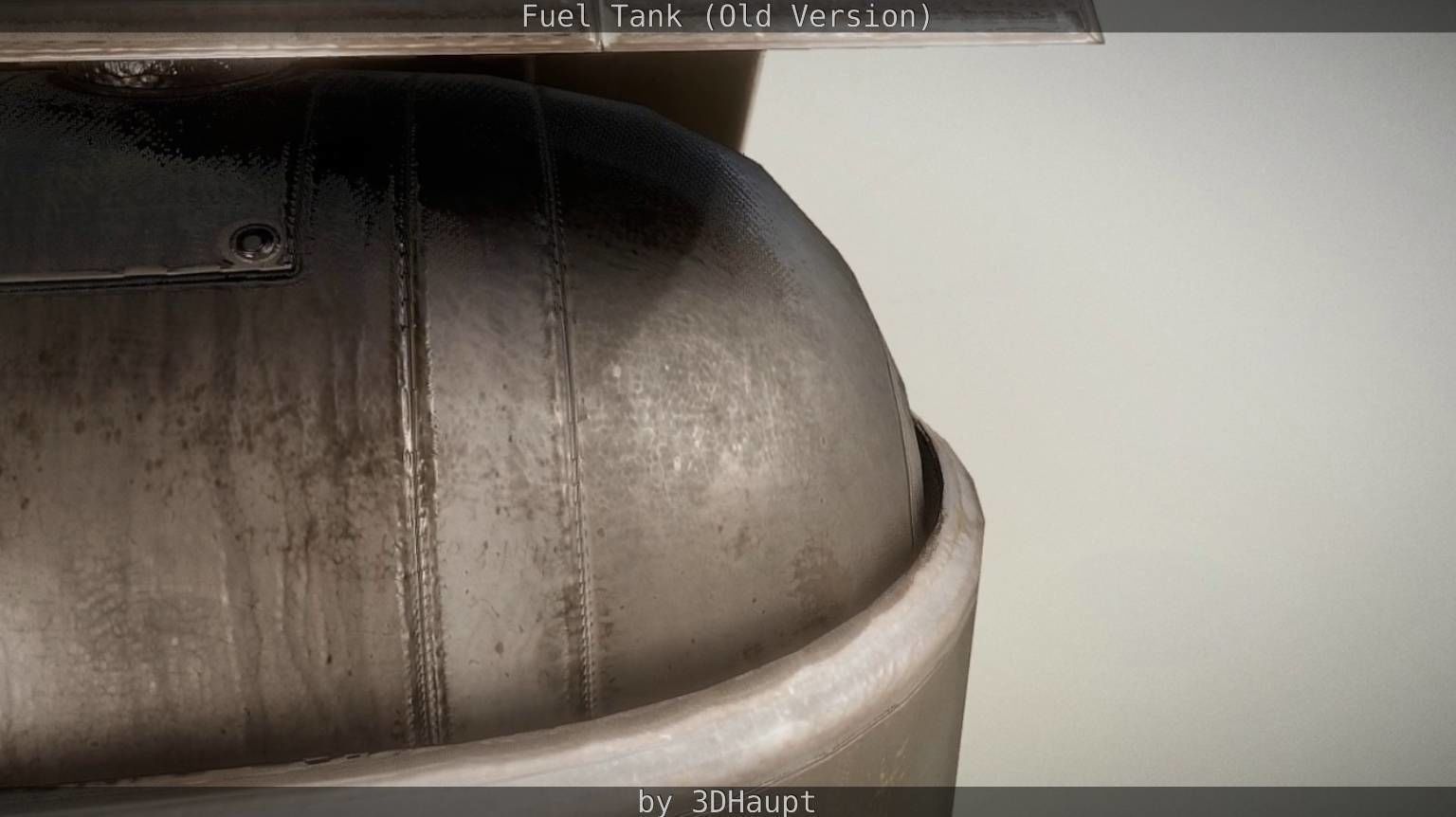 Fuel Tank Old Version Low-poly 3D model_116