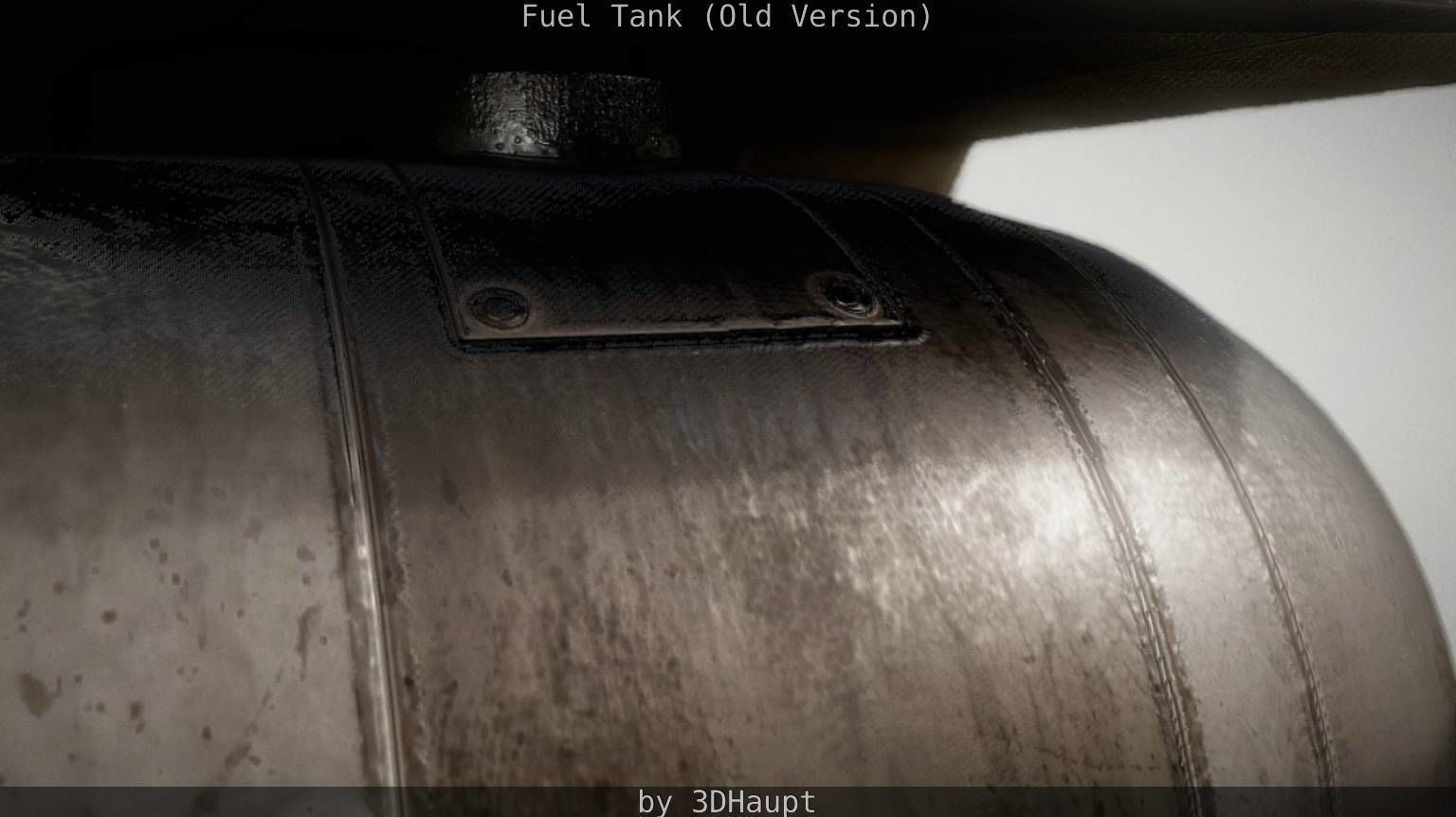 Fuel Tank Old Version Low-poly 3D model_122