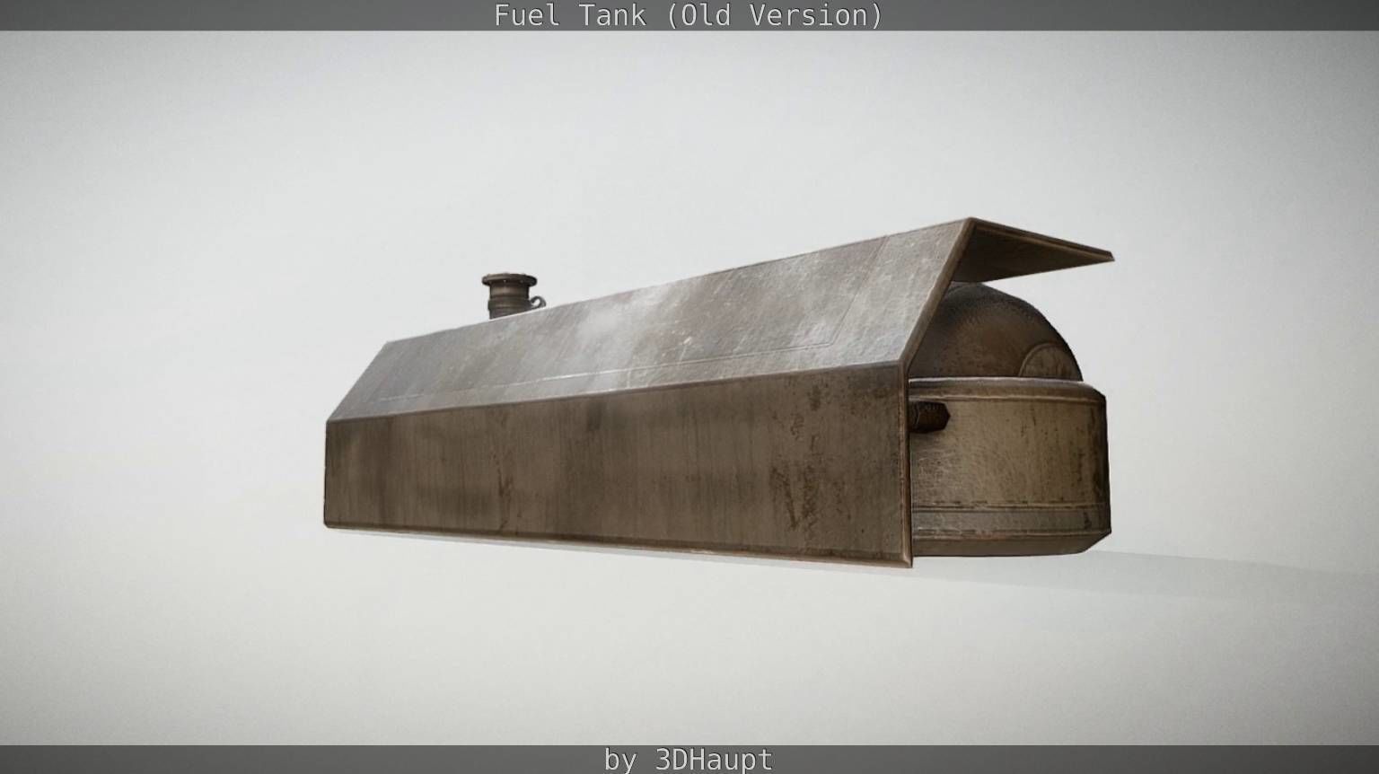 Fuel Tank Old Version Low-poly 3D model_120