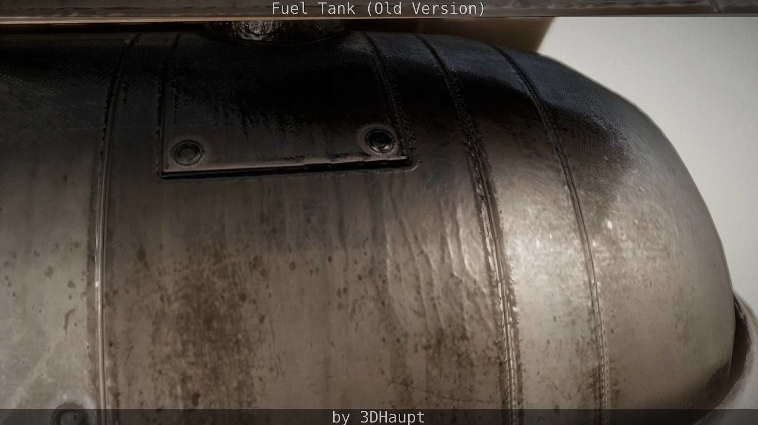 Fuel Tank Old Version Low-poly 3D model_117