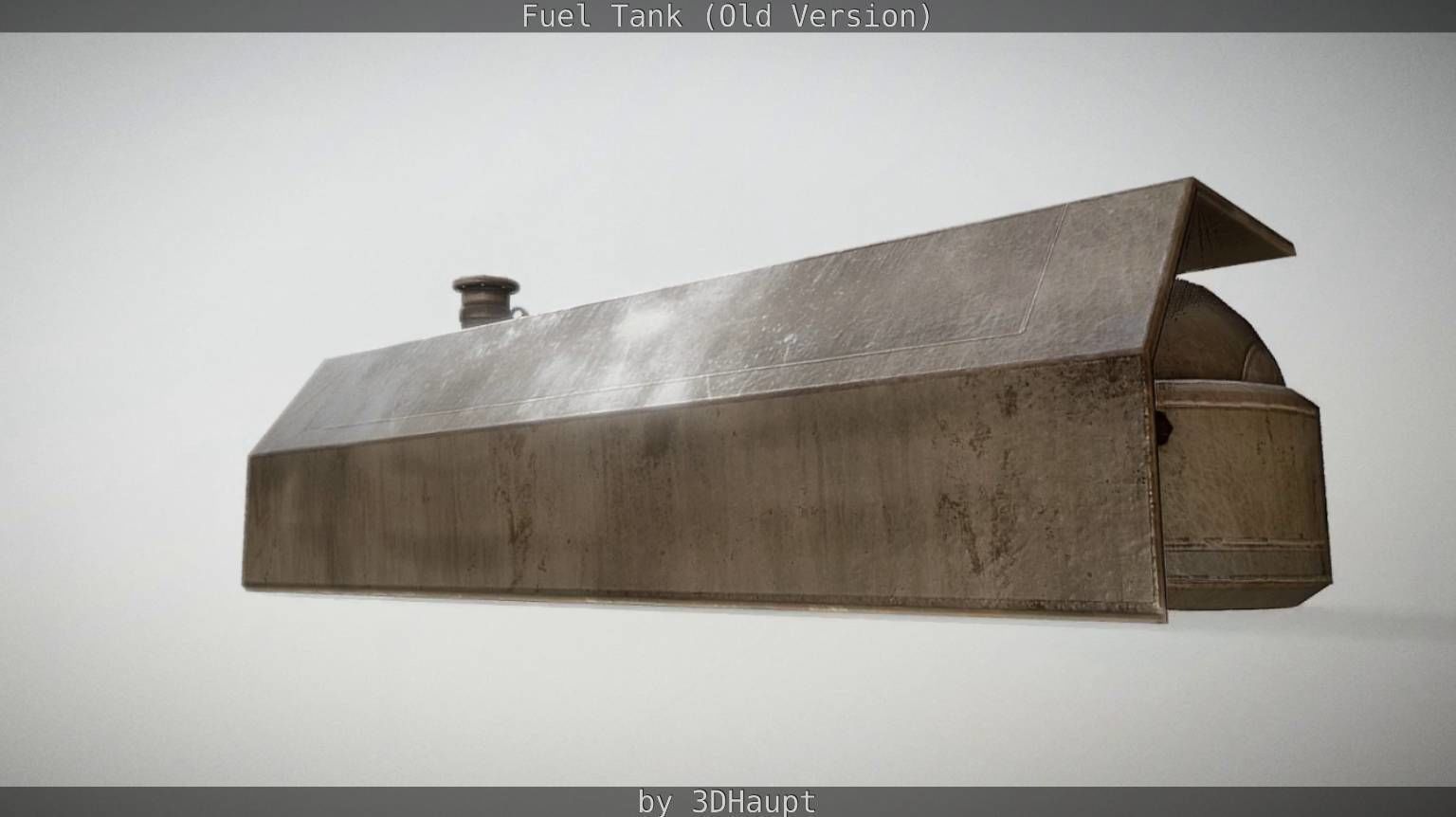 Fuel Tank Old Version Low-poly 3D model_121