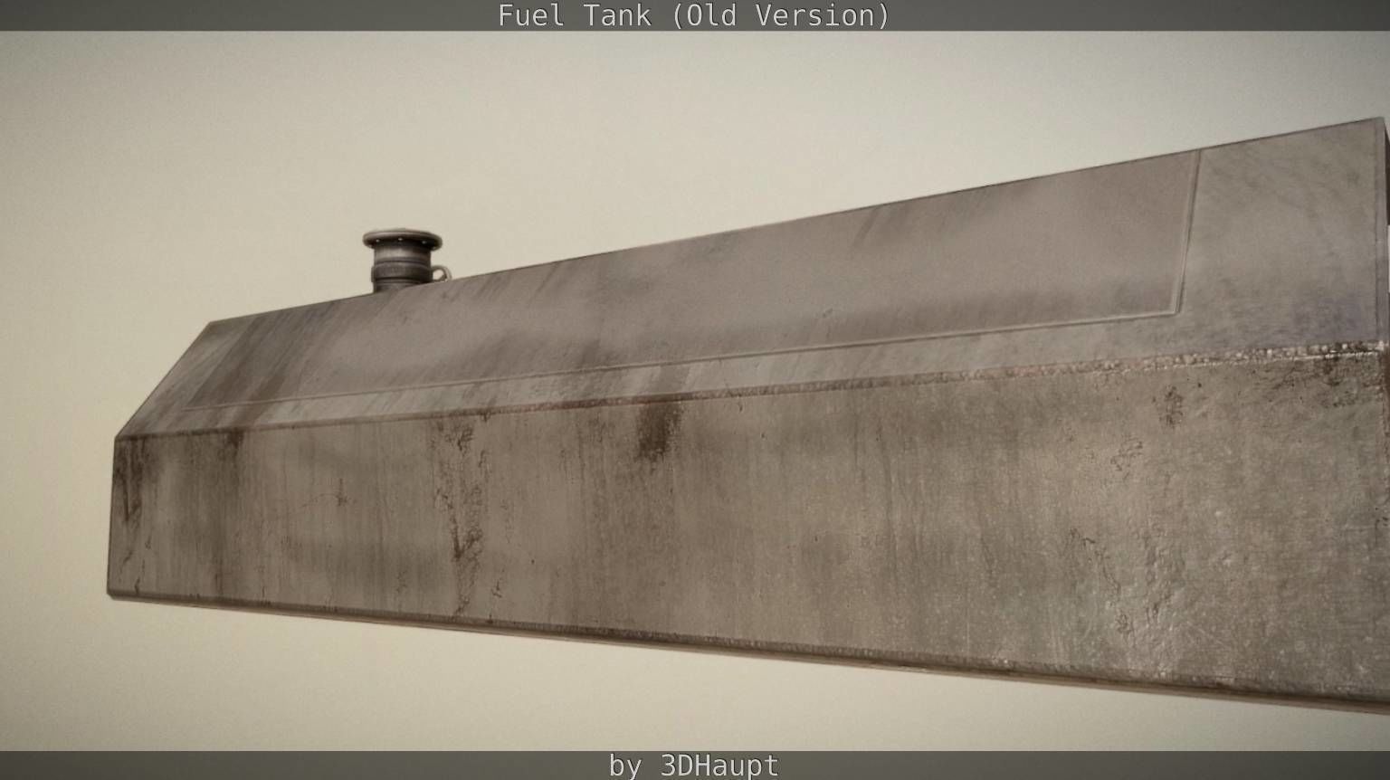 Fuel Tank Old Version Low-poly 3D model_105