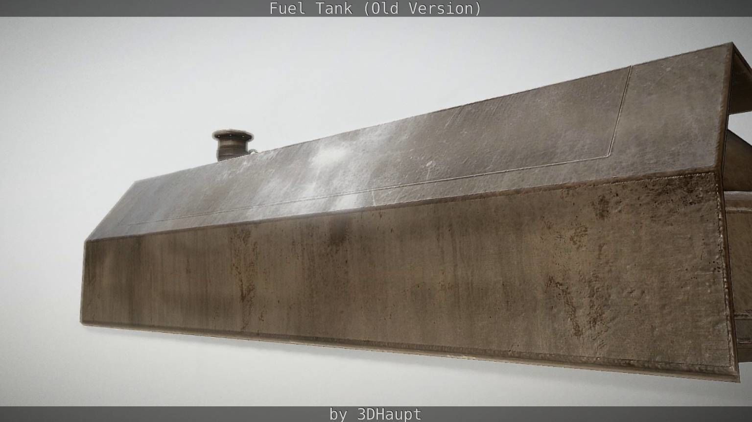 Fuel Tank Old Version Low-poly 3D model_115