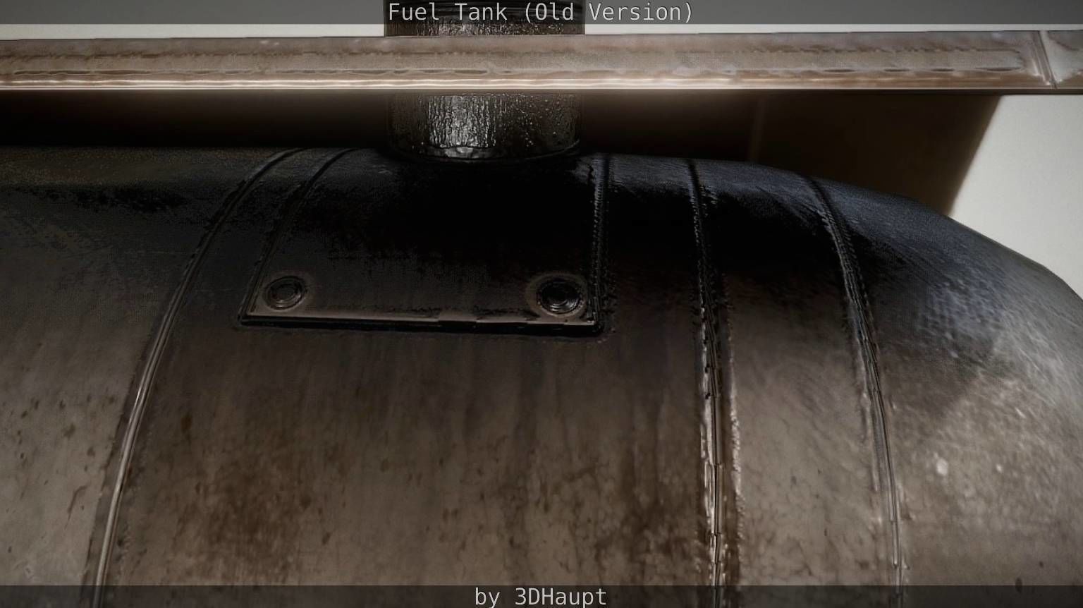 Fuel Tank Old Version Low-poly 3D model_127