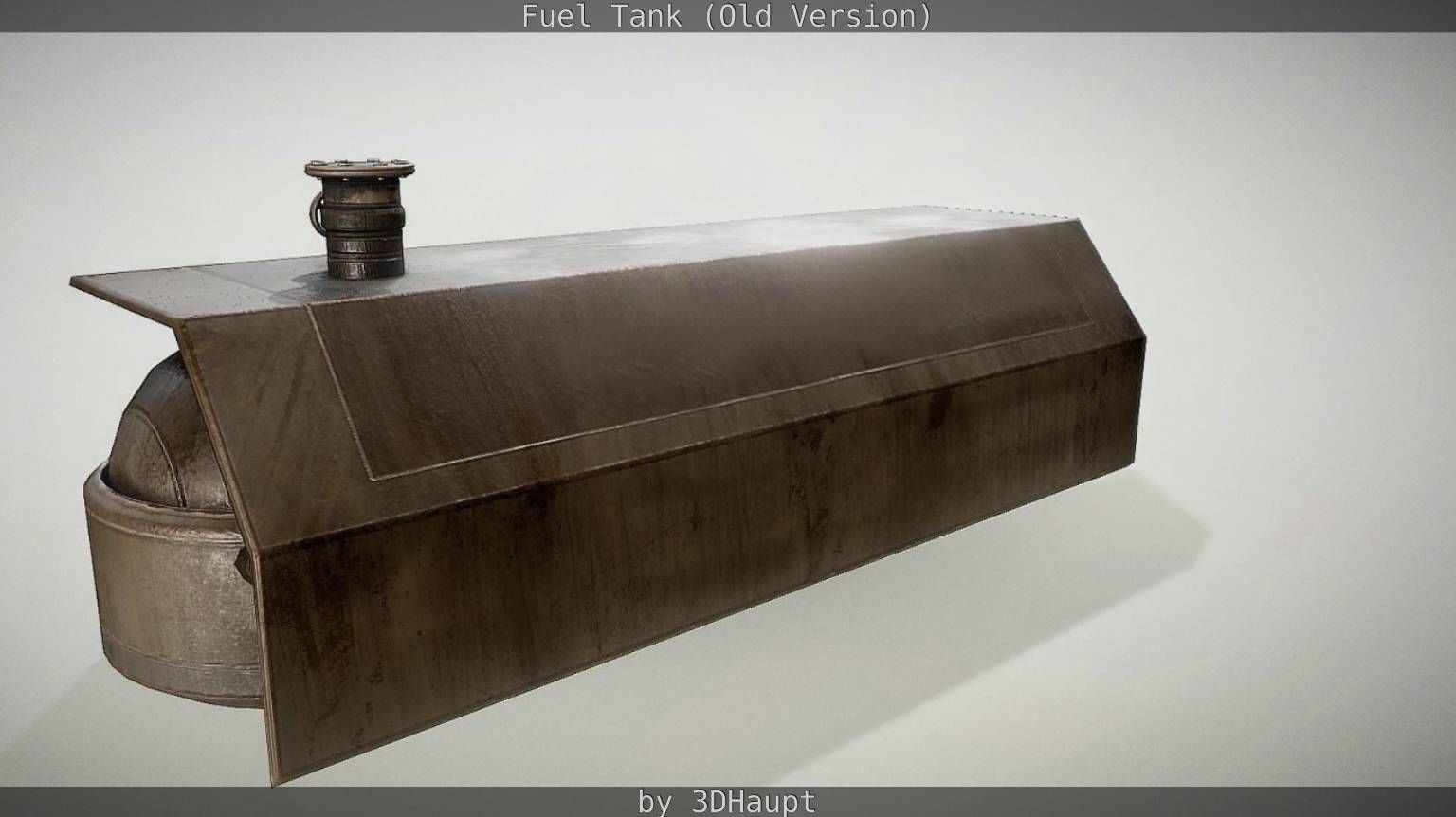Fuel Tank Old Version Low-poly 3D model_67