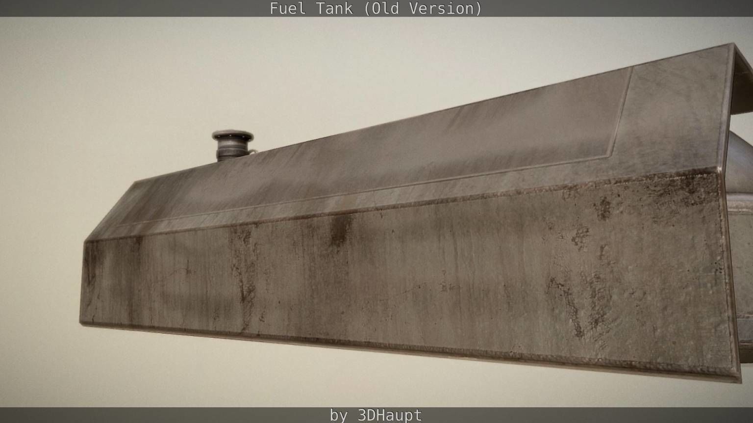 Fuel Tank Old Version Low-poly 3D model_108