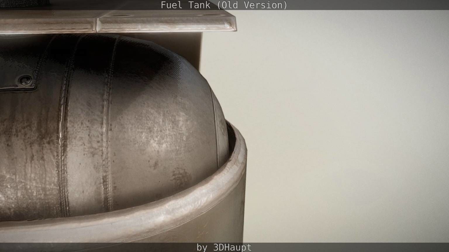 Fuel Tank Old Version Low-poly 3D model_114
