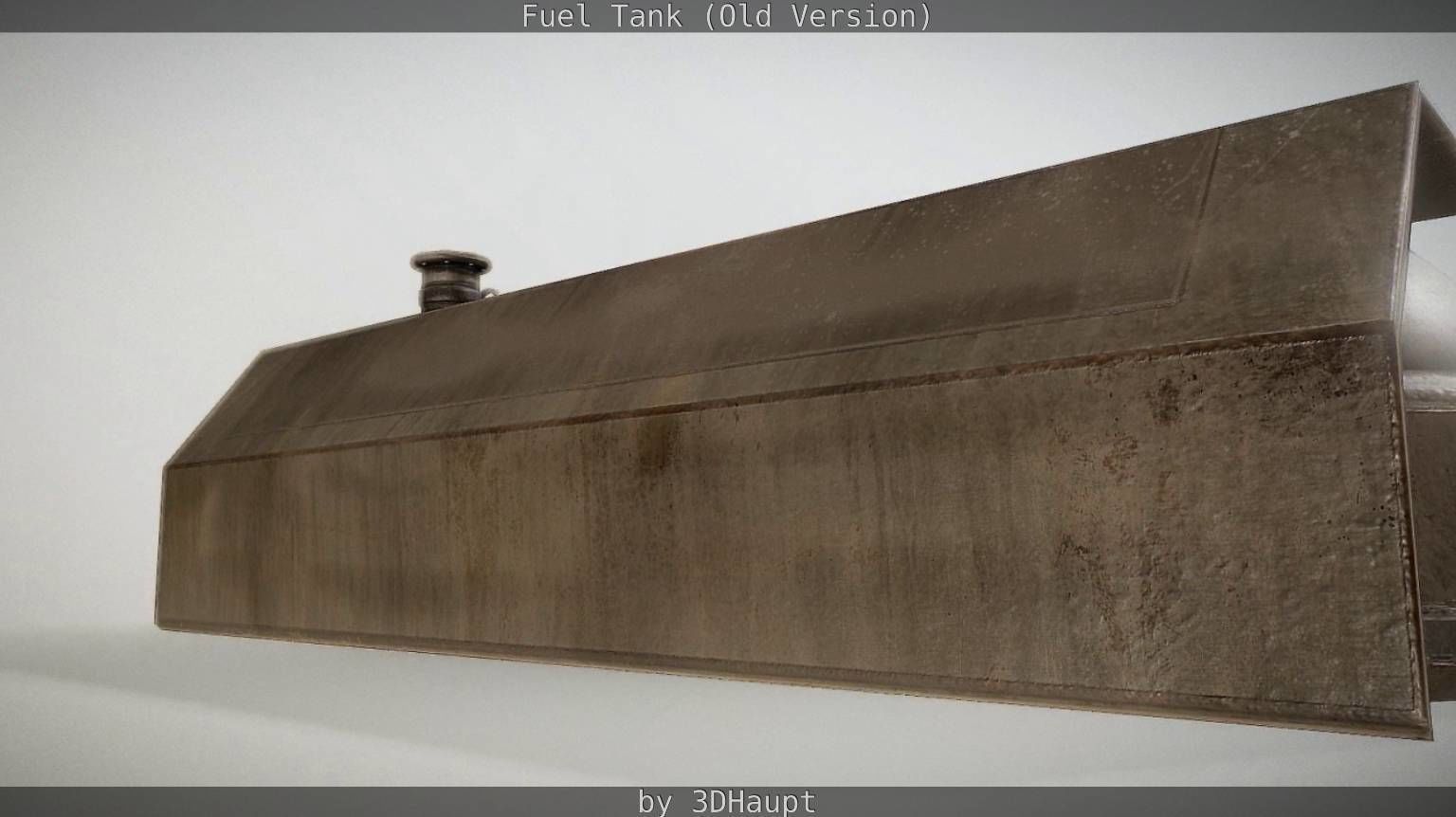 Fuel Tank Old Version Low-poly 3D model_112