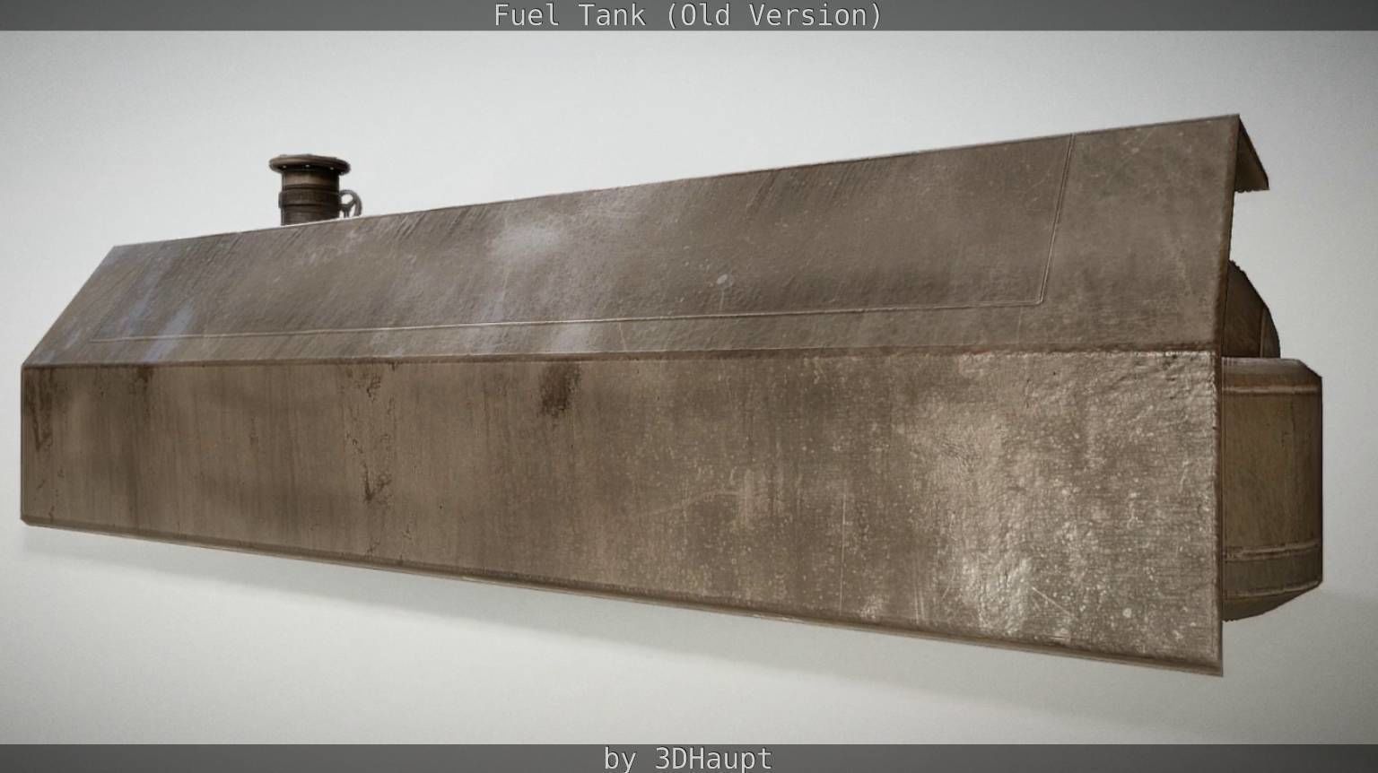 Fuel Tank Old Version Low-poly 3D model_84