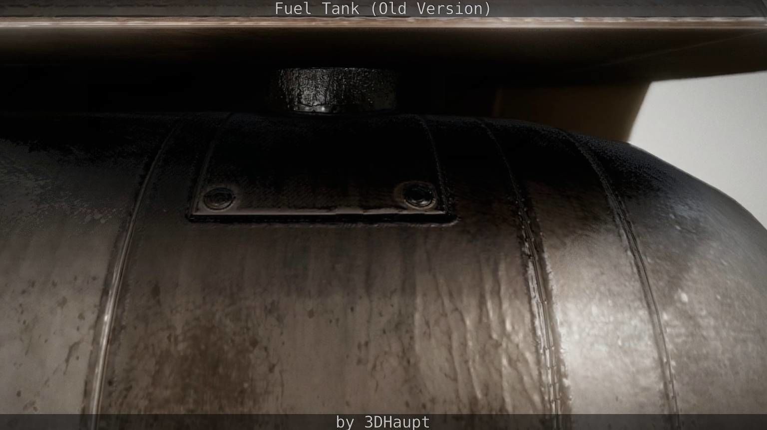 Fuel Tank Old Version Low-poly 3D model_125