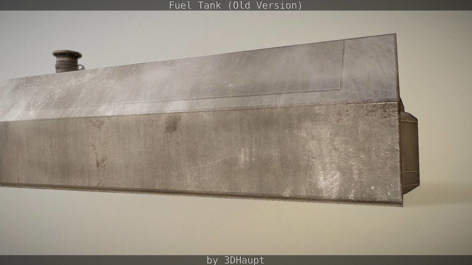 Fuel Tank Old Version Low-poly 3D model_95